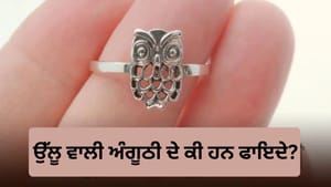 ਉੱਲੂ ਵਾਲੀ ਅੰਗੂਠੀ ਪਾਉਣ ਨਾਲ ਕੀ ਹੁੰਦਾ? ਜਾਣੋ ਇਸ ਨੂੰ ਪਾਉਣ ਦੇ ਫਾਇਦੇ ਤੇ ਨਿਯਮ