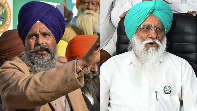 ਕਿਸਾਨ ਆਗੂਆਂ 'ਚ ਤਕਰਾਰ, ਰਾਜੇਵਾਲ ਦੇ ਆਰੋਪਾਂ 'ਤੇ ਪੰਧੇਰ ਦਾ ਪਲਟਵਾਰ