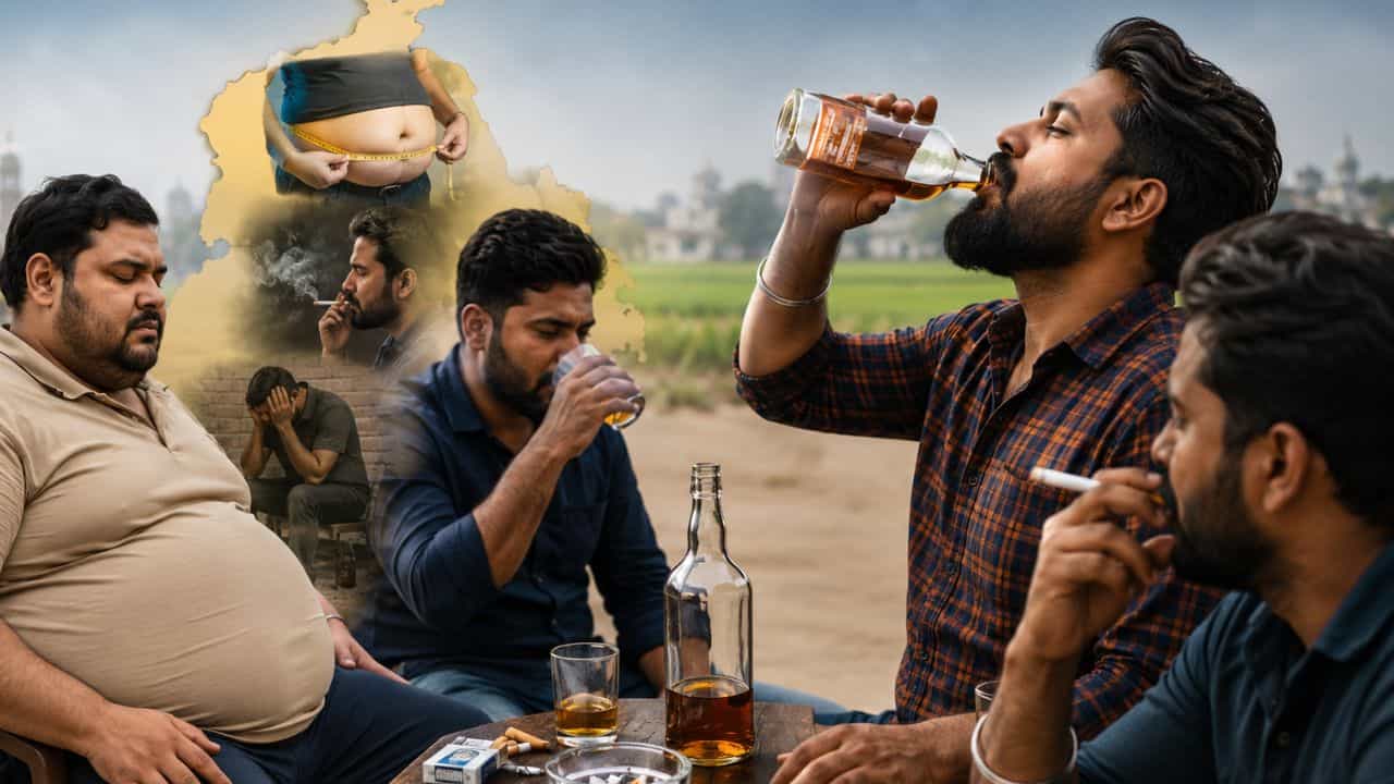 ਰੋਪੜ ਦੀਆਂ ਔਰਤਾਂ, ਫਰੀਦਕੋਟ ਦੇ ਮਰਦ ਸ਼ਰਾਬ ਪੀਣ ਚ ਸਭ ਤੋਂ ਅੱਗੇ, ਜਾਣੋ ਸਾਰੇ ਜ਼ਿਲ੍ਹਿਆਂ ਦਾ ਹਾਲ ਰੋਪੜ ਦੀਆਂ ਔਰਤਾਂ, ਫਰੀਦਕੋਟ ਦੇ ਮਰਦ ਸ਼ਰਾਬ ਪੀਣ ਚ ਸਭ ਤੋਂ ਅੱਗੇ, ਜਾਣੋ ਸਾਰੇ ਜ਼ਿਲ੍ਹਿਆਂ ਦਾ ਹਾਲ