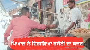 ਪਿਆਜ਼ ਦੇ ਭਾਅ ਵਧਣ ਨਾਲ ਵਿਗੜਿਆ ਰਸੋਈ ਬਜਟ, ਜਾਣੋ ਕਿਉਂ ਚੜ੍ਹੇ ਸਬਜ਼ੀਆਂ ਦੇ ਰੇਟ