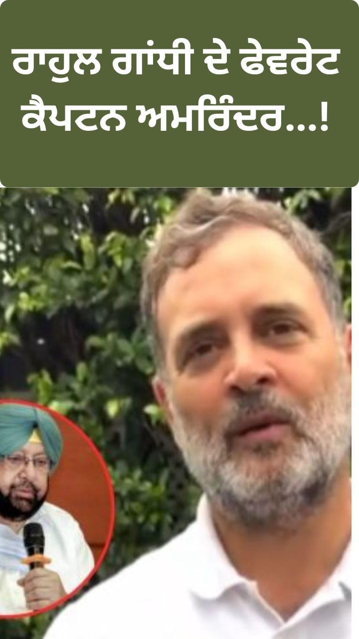 ਰਾਹੁਲ ਦੇ ਫੇਵਰੇਟ ਕੈਪਟਨ... ਕਰਨਗੇ ਕਾਂਗਰਸ 'ਚ ਵਾਪਸੀ?