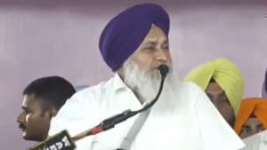 ਮਲੋਟ 'ਚ ਬੋਲੇ ਸੁਖਬੀਰ ਬਾਦਲ, ਅੰਮ੍ਰਿਤਪਾਲ ਪੰਜਾਬ ਦਾ ਵਾਰਿਸ ਨਹੀਂ; ਵਾਇਰਸ ਹੈ ਮਲੋਟ 'ਚ ਬੋਲੇ ਸੁਖਬੀਰ ਬਾਦਲ, ਅੰਮ੍ਰਿਤਪਾਲ ਪੰਜਾਬ ਦਾ ਵਾਰਿਸ ਨਹੀਂ; ਵਾਇਰਸ ਹੈ