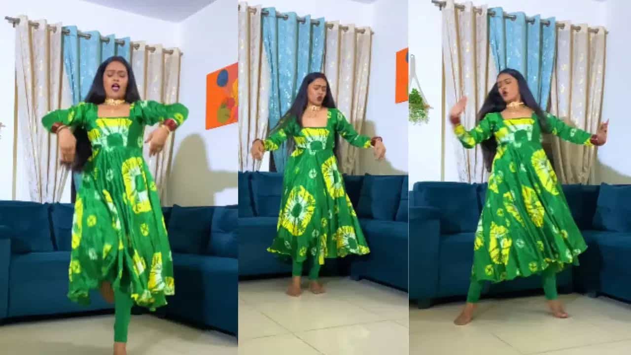 Viral Video: ਧੜਕ ਗਾਣੇ ਤੇ ਔਰਤ ਨੇ ਕੀਤਾ ਸ਼ਾਨਦਾਰ ਡਾਂਸ, ਖ਼ੂਬਸੂਰਤ ਮੂਵਜ਼ ਤੇ ਐਕਸਪ੍ਰੈਸ਼ਨ ਨੇ ਜਿੱਤਿਆ ਲੋਕਾਂ ਦਾ ਦਿਲ Viral Video: ਧੜਕ ਗਾਣੇ ਤੇ ਔਰਤ ਨੇ ਕੀਤਾ ਸ਼ਾਨਦਾਰ ਡਾਂਸ, ਖ਼ੂਬਸੂਰਤ ਮੂਵਜ਼ ਤੇ ਐਕਸਪ੍ਰੈਸ਼ਨ ਨੇ ਜਿੱਤਿਆ ਲੋਕਾਂ ਦਾ ਦਿਲ