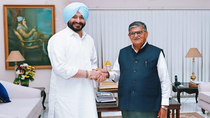 ਹਵਾਰਾ ਪੈਰੋਲ ਮੁੱਦੇ 'ਤੇ ਬਿੱਟੂ ਦੀ ਰਾਜਪਾਲ ਨਾਲ ਮੁਲਾਕਾਤ, ਕੀ ਕੀਤੀ ਮੰਗ?