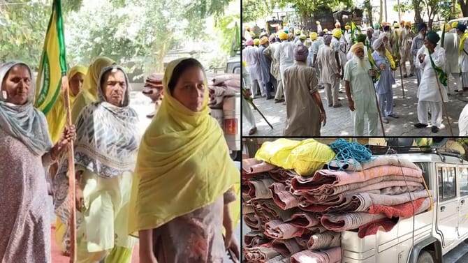 ਕਰਜ਼ਾ ਮੁਆਫੀ, FTA ਤੇ WTO ਸਮਝੌਤੇ ਸਮੇਤ 13 ਮੰਗਾਂ ਨੂੰ ਲੈ ਕੇ ਪੱਕੇ ਮੋਰਚੇ ਸ਼ੁਰੂ
