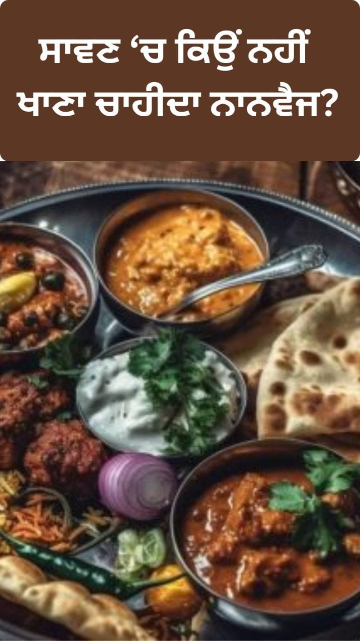 ਸਾਵਣ ਵਿੱਚ ਮੀਟ ਖਾਣ ਤੋਂ ਕਿਉਂ ਕਰੀਏ ਪਰਹੇਜ਼? ਜਾਣੋ ਵਿਗਿਆਨ