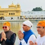 ਸ੍ਰੀ ਹਰਿਮੰਦਰ ਸਾਹਿਬ ਨਤਮਸਤਕ ਹੋਏ ਅਦਾਕਾਰ ਆਸ਼ੂਤੋਸ਼ ਰਾਣਾ, ‘ਹਮਾਰੇ ਰਾਮ’ ਨਾਟਕ ਦੀ ਟੀਮ ਨਾਲ ਟੇਕਿਆ ਮੱਥਾ