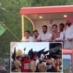 BJP ਦੀ ਨਸ਼ਾ ਮੁਕਤ ਯਾਤਰਾ ਨੂੰ AAP ਨੇ ਦਿਖਾਏ ਕਾਲੇ ਝੰਡੇ, ਪਠਾਨਕੋਟ ‘ਚ ਹੋਈ ਭਾਰੀ ਨਾਅਰੇਬਾਜ਼ੀ