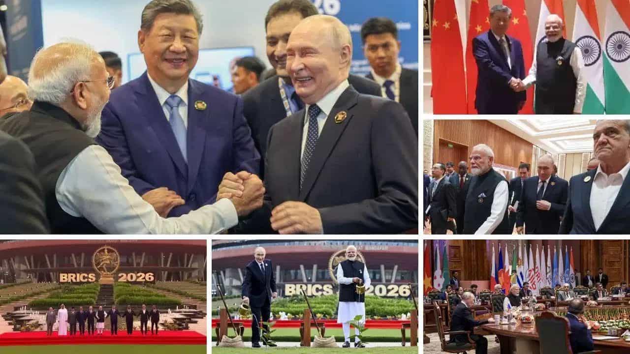 BRICS Summit 2026: PM ਮੋਦੀ-ਸ਼ੀ ਜਿਨਪਿੰਗ ਦੀ ਮੁਲਾਕਾਤ ਤੇ ਗਾਲਾ ਡਿਨਰ... ਬ੍ਰਿਕਸ ਸੰਮੇਲਨ ਦੇ ਪਹਿਲੇ ਦਿਨ ਕੀ ਹੋਇਆ?