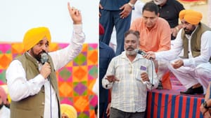 CM ਮਾਨ ਵੱਲੋਂ ਪਿੰਡ ਸ਼ੇਰੋਂ 'ਚ ਲੋਕ ਮਿਲਣੀ, BJP-ਅਕਾਲੀ ਦਲ 'ਤੇ ਸਾਧਿਆ ਨਿਸ਼ਾਨਾ CM ਮਾਨ ਵੱਲੋਂ ਪਿੰਡ ਸ਼ੇਰੋਂ 'ਚ ਲੋਕ ਮਿਲਣੀ, BJP-ਅਕਾਲੀ ਦਲ 'ਤੇ ਸਾਧਿਆ ਨਿਸ਼ਾਨਾ