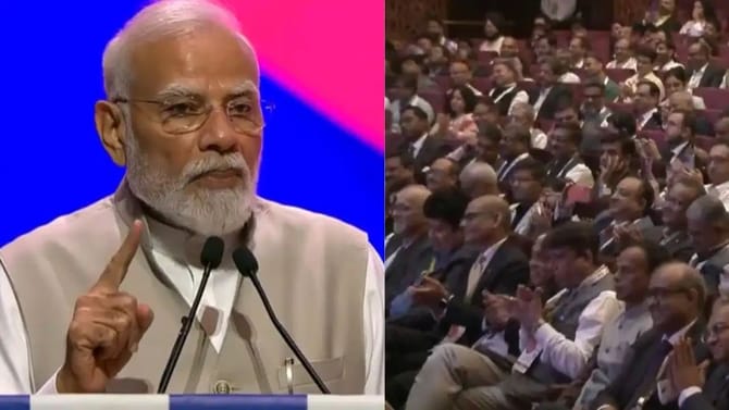 ਫਿਨਟੈੱਕ ਫ਼ੈਸਟ: ਤੇਲ ਸੰਕਟ, UPI ਤੇ GDP 'ਤੇ ਬੋਲੇ ਕੀ ਬੋਲੇ PM ਮੋਦੀ; ਜਾਣੋ