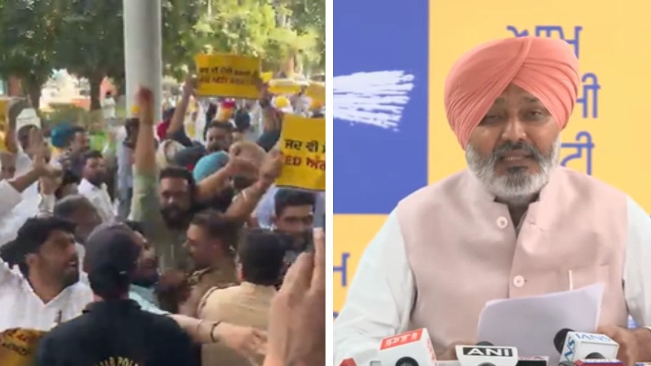 ਪੰਜਾਬ ਡਰਾਉਣ-ਧਮਕਾਉਣ ਦੀ ਰਾਜਨੀਤੀ ਅੱਗੇ ਨਹੀਂ ਝੁਕੇਗਾ... ਮੋਹਾਲੀ 'ਚ ED ਰੇਡ ਨੂੰ ਲੈ ਕੇ ਭੜਕੀਲ AAP