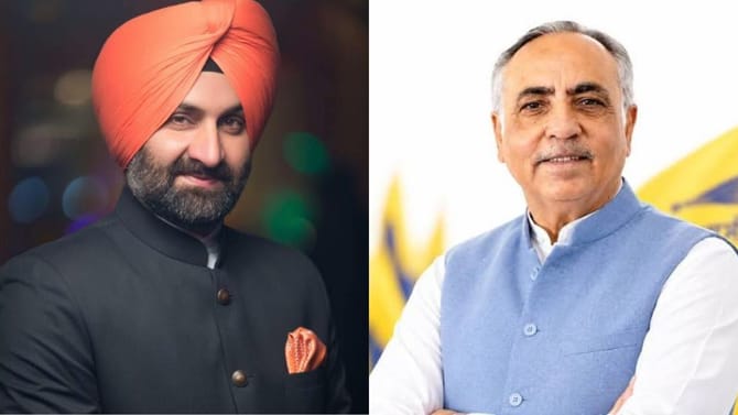 ਗੁਰਦਾਸਪੁਰ ਚ ਕਾਂਗਰਸ ਤੇ AAP ਆਹਮੋ-ਸਾਹਮਣੇ, ਪਾਹੜਾ ਤੇ ਬਹਿਲ ਵਿਚਾਲੇ ਸਿਆਸੀ ਜੰਗ