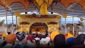 ਗੁਰੂ ਗ੍ਰੰਥ ਸਾਹਿਬ ਜੀ ਦਾ ਪ੍ਰਕਾਸ਼ ਪੁਰਬ, ਦਰਬਾਰ ਸਾਹਿਬ ਵਿਖੇ ਸੰਗਤਾਂ ਦਾ ਸੈਲਾਬ