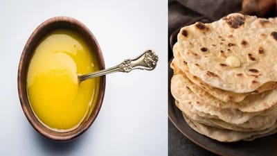 ਗਰਮਾ-ਗਰਮ ਰੋਟੀ ‘ਤੇ ਘਿਓ ਲਗਾ ਕੇ ਖਾਣਾ ਕਿੰਨਾ ਸਹੀ? ਜਾਣੋ ਦਿਲ ਅਤੇ ਸਿਹਤ ‘ਤੇ ਇਸ ਦਾ ਕੀ ਪੈਂਦਾ ਹੈ ਅਸਰ