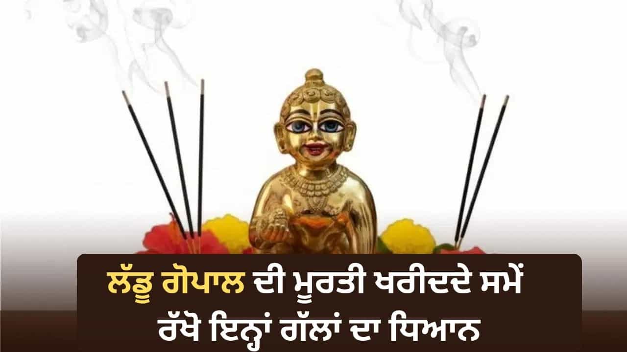 Janmashtami 2026: ਜਨਮਾਸ਼ਟਮੀ ਤੇ ਲੱਡੂ ਗੋਪਾਲ ਖਰੀਦ ਕੇ ਲਿਆ ਰਹੇ ਹੋ? ਛੋਟੀ ਜਿਹੀ ਗਲਤੀ ਪੈ ਸਕਦੀ ਹੈ ਭਾਰੀ