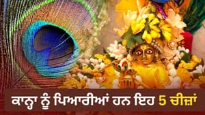 ਕਾਨ੍ਹਾ ਦੀਆਂ ਮਨਪਸੰਦ ਹਨ ਇਹ 5 ਚੀਜ਼ਾਂ, ਜਨਮਾਸ਼ਟਮੀ ਤੋਂ ਪਹਿਲਾਂ ਘਰ ਲਿਆਓ ਕਾਨ੍ਹਾ ਦੀਆਂ ਮਨਪਸੰਦ ਹਨ ਇਹ 5 ਚੀਜ਼ਾਂ, ਜਨਮਾਸ਼ਟਮੀ ਤੋਂ ਪਹਿਲਾਂ ਘਰ ਲਿਆਓ