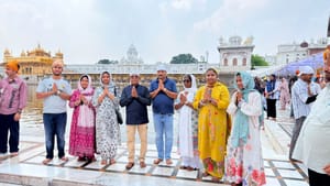 ਰਾਸ਼ਟਰਪਤੀ ਮੁਰਮੂ ਦੇ ਭਰਾ ਨੇ ਦਰਬਾਰ ਸਾਹਿਬ ਵਿਖੇ ਟੇਕਿਆ ਮੱਥਾ, ਕੀਤੀ ਅਰਦਾਸ