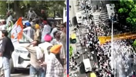 Punjab Congress ਦਾ ਪ੍ਰਦਰਸ਼ਨ, ਹਿਰਾਸਤ 'ਚ ਲਏ ਪਾਇਲਟ, ਚੰਨੀ, ਵੜਿੰਗ ਸਮੇਤ ਹੋਰ ਆਗੂਆਂ ਨੂੰ 1 ਘੰਟੇ ਬਾਅਦ ਛੱਡੇ