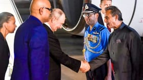 BRICS Summit: ਦਿੱਲੀ ਪਹੁੰਚੇ ਰਾਸ਼ਟਰਪਤੀ ਪੁਤਿਨ, ਮੰਤਰੀ ਕੀਰਤੀਵਰਧਨ ਸਿੰਘ ਨੇ ਕੀਤਾ ਸਵਾਗਤ; ਅੱਜ PM ਮੋਦੀ ਨਾਲ ਹੋਵੇਗੀ ਅਹਿਮ ਬੈਠਕ...