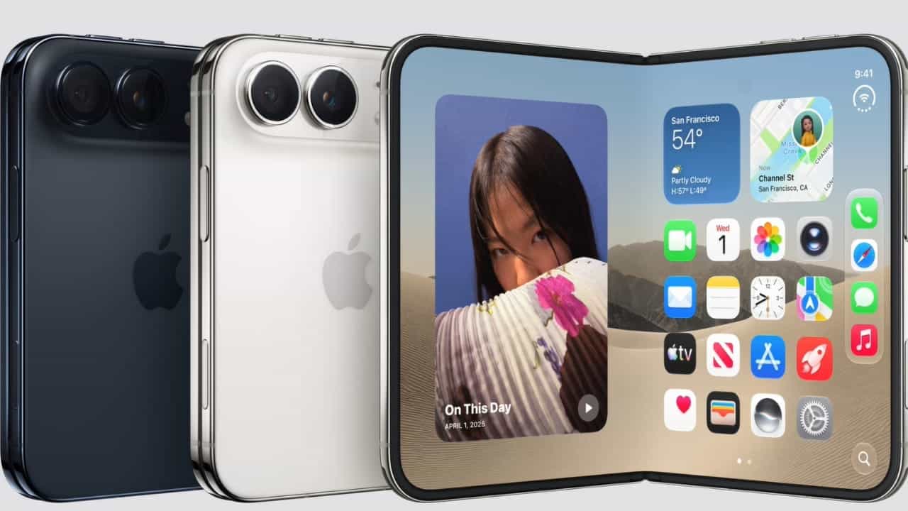iPhone Duo: ਐਪਲ ਦਾ ਪਹਿਲਾ ਫੋਲਡੇਬਲ ਆਈਫੋਨ ਡੂਓ ਲਾਂਚ, 4,49,900 ਰੁਪਏ ਤੱਕ ਪਹੁੰਚੀ ਕੀਮਤ