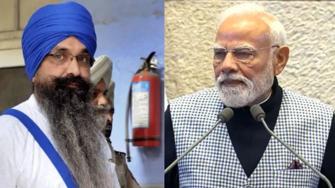 ਰਾਜੋਆਣਾ ਦੀ ਪ੍ਰਧਾਨ ਮੰਤਰੀ ਨੂੰ ਚਿੱਠੀ, ਰਹਿਮ ਦੀ ਅਪੀਲ 'ਤੇ ਫੈਸਲਾ ਲੈਣ ਦੀ ਮੰਗ