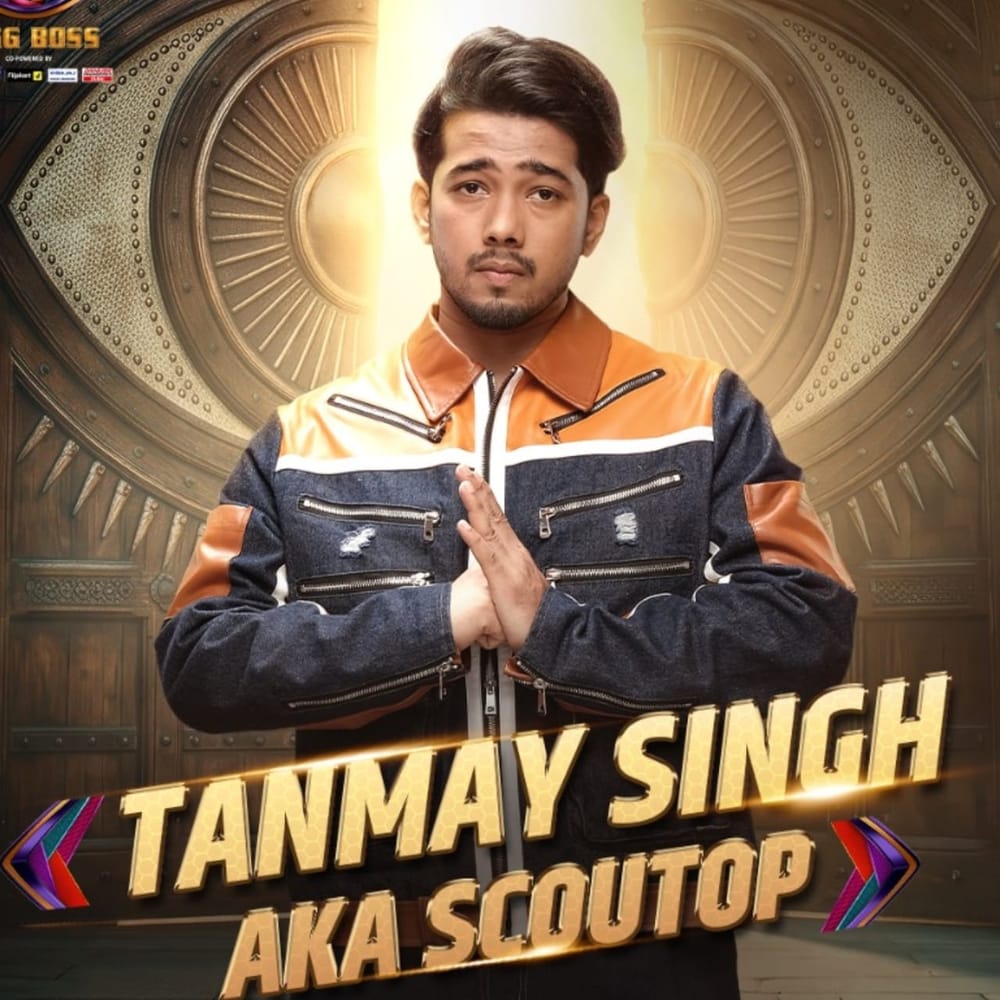 ਤਨਮਯ ਸਿੰਘ ਇੱਕ ਗੇਮਰ ਹਨ। ਗੇਮਿੰਗ ਦੀ ਦੁਨੀਆ ਵਿੱਚ ਉਹ ਸਕਾਊਟ ਦੇ ਨਾਮ ਨਾਲ ਮਸ਼ਹੂਰ ਹਨ। ਉਹ ਆਪਣੇ ਬੇਬਾਕ ਅੰਦਾਜ਼ ਲਈ ਜਾਣੇ ਜਾਂਦੇ ਹਨ। ਸਕਾਊਟ ਇੰਟਰਨੈਸ਼ਨਲ ਪੱਧਰ ਦੇ ਗੇਮਿੰਗ ਪਲੇਅਰ ਹਨ। ਇੰਸਟਾਗ੍ਰਾਮ ’ਤੇ ਉਨ੍ਹਾਂ ਨੂੰ 44 ਲੱਖ ਲੋਕ ਫਾਲੋ ਕਰਦੇ ਹਨ। (ਤਸਵੀਰ: ਜਿਓਹੌਟਸਟਾਰ)