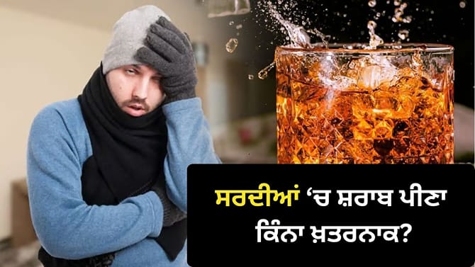 ਕੀ ਸਰਦੀਆਂ 'ਚ ਸ਼ਰਾਬ ਪੀਣ ਨਾਲ ਠੰਢ ਨਹੀਂ ਲੱਗਦੀ? ਮਾਹਰ ਤੋਂ ਸਮਝੋ ਪੂਰੀ ਸੱਚਾਈ