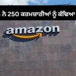 ਸਵੇਰ ਦੀ ਪਹਿਲੀ ਈਮੇਲ ਨਾਲ ਹੀ ਗਈ ਨੌਕਰੀ! Amazon ਨੇ 250 ਕਰਮਚਾਰੀਆਂ ਨੂੰ ਕੱਢਿਆ