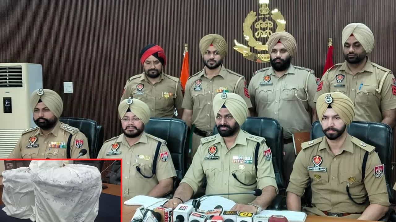ਅੰਮ੍ਰਿਤਸਰ ਦਿਹਾਤੀ ਪੁਲਿਸ ਵੱਲੋਂ ਗੈਂਗਸਟਰਾਂ ਦਾ ਮੁੱਖ ਹੈਂਡਲਰ ਗ੍ਰਿਫ਼ਤਾਰ, ਨਸ਼ੀਲੇ ਪਦਾਰਥ ਤੇ ਹਥਿਆਰ ਬਰਾਮਦ