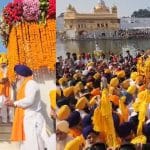 ਸ੍ਰੀ ਗੁਰੂ ਰਾਮਦਾਸ ਜੀ ਦੇ ਪ੍ਰਕਾਸ਼ ਪੁਰਬ ਮੌਕੇ ਸ੍ਰੀ ਹਰਿਮੰਦਰ ਸਾਹਿਬ ਵਿਖੇ ਹੈਲੀਕਾਪਟਰ ਰਾਹੀਂ ਹੋਈ ਫੁੱਲਾਂ ਦੀ ਵਰਖਾ, ਦੇਸ਼-ਵਿਦੇਸ਼ ਤੋਂ ਵੱਡੀ ਗਿਣਤੀ ‘ਚ ਨਤਮਸਤਕ ਹੋਈ ਸੰਗਤ