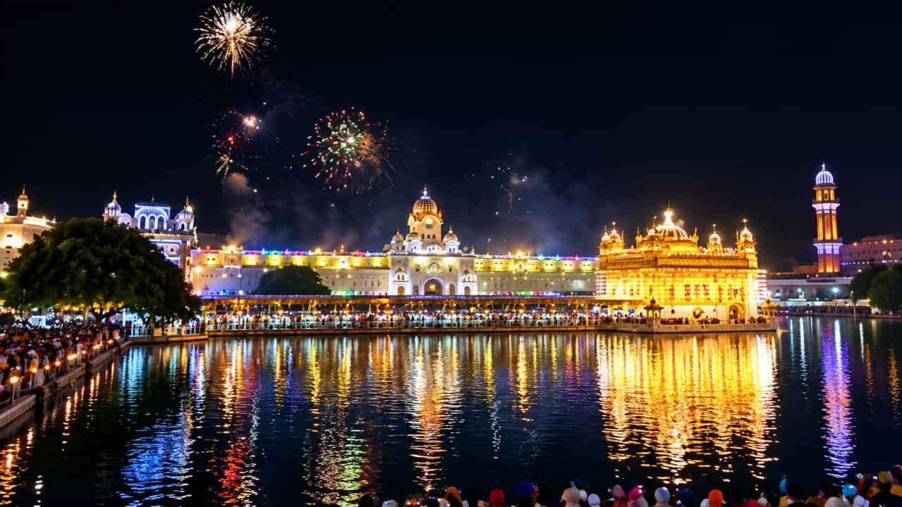 ਗੁਰੂ ਰਾਮਦਾਸ ਜੀ ਦਾ ਪ੍ਰਕਾਸ਼ ਪੁਰਬ: ਸ੍ਰੀ ਦਰਬਾਰ ਸਾਹਿਬ ਵਿਖੇ ਹੋਈ ਦੀਪਮਾਲਾ ਤੇ ਆਤਿਸ਼ਬਾਜ਼ੀ ਦਾ ਖੂਬਸੂਰਤ ਨਜ਼ਾਰਾ; ਸੰਗਤਾਂ ਹੋ ਰਹੀਆਂ ਨਤਮਸਤਕ ਗੁਰੂ ਰਾਮਦਾਸ ਜੀ ਦਾ ਪ੍ਰਕਾਸ਼ ਪੁਰਬ: ਸ੍ਰੀ ਦਰਬਾਰ ਸਾਹਿਬ ਵਿਖੇ ਹੋਈ ਦੀਪਮਾਲਾ ਤੇ ਆਤਿਸ਼ਬਾਜ਼ੀ ਦਾ ਖੂਬਸੂਰਤ ਨਜ਼ਾਰਾ; ਸੰਗਤਾਂ ਹੋ ਰਹੀਆਂ ਨਤਮਸਤਕ
