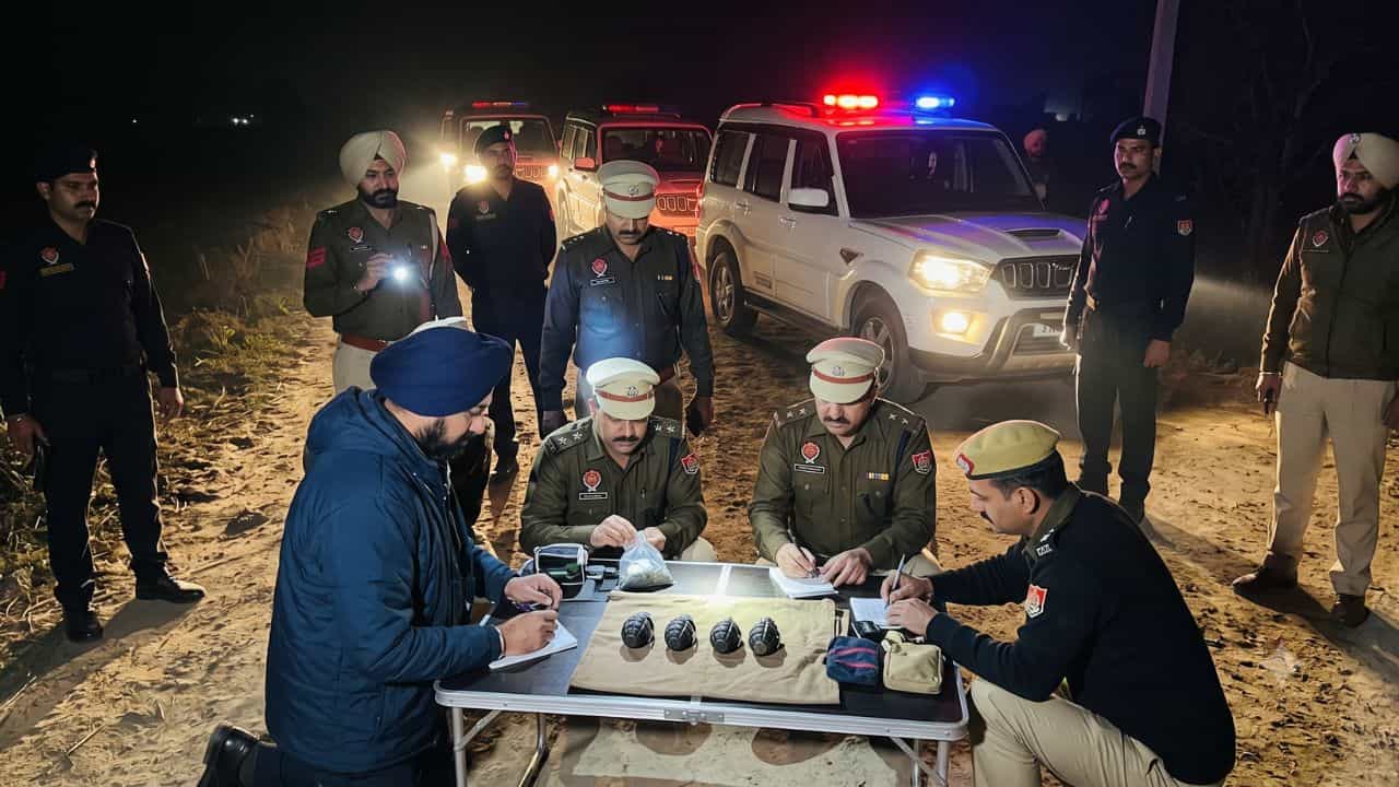 ਤਰਨਤਾਰਨ ਚ ਦਹਿਸ਼ਤ ਫੈਲਾਉਣ ਦੀ ਵੱਡੀ ਸਾਜ਼ਿਸ਼ ਨਾਕਾਮ, ISI ਨਾਲ ਜੁੜੇ 2 ਗ੍ਰਿਫ਼ਤਾਰ; 4 ਹੈਂਡ ਗ੍ਰਨੇਡ ਬਰਾਮਦ