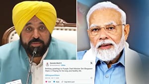 PM ਮੋਦੀ ਨੇ CM ਮਾਨ ਨੂੰ ਜਨਮਦਿਨ ਦੀਆਂ ਦਿੱਤੀਆਂ ਸ਼ੁਭਕਾਮਨਾਵਾਂ, ਜਾਣੋ ਕੀ ਕਿਹਾ PM ਮੋਦੀ ਨੇ CM ਮਾਨ ਨੂੰ ਜਨਮਦਿਨ ਦੀਆਂ ਦਿੱਤੀਆਂ ਸ਼ੁਭਕਾਮਨਾਵਾਂ, ਜਾਣੋ ਕੀ ਕਿਹਾ
