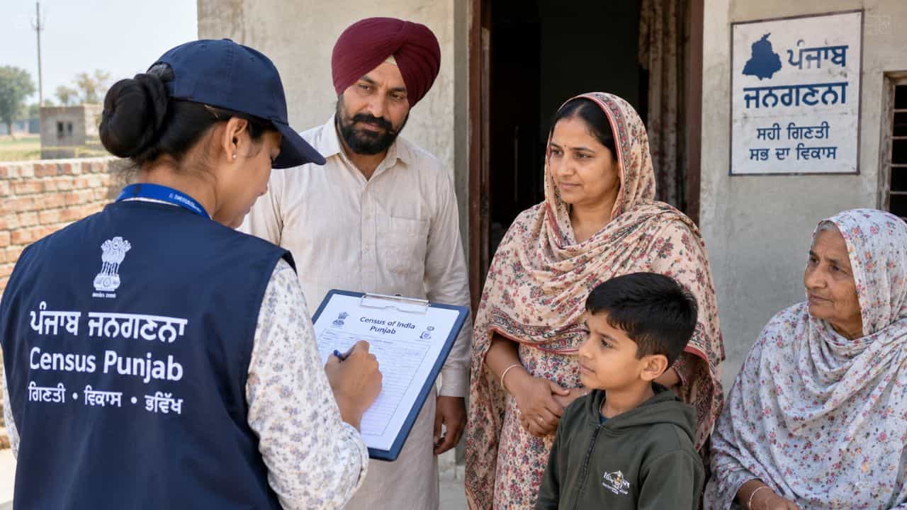 ਪੰਜਾਬ ਜਨ ਗਣਨਾ ਦਾ ਦੂਜਾ ਪੜਾਅ: 16 ਤੋਂ 30 ਨਵੰਬਰ ਤੱਕ ਭਰੋ ਆਨਲਾਈਨ ਜਾਣਕਾਰੀ, ਪੁੱਛੇ ਜਾਣਗੇ 40 ਸਵਾਲ