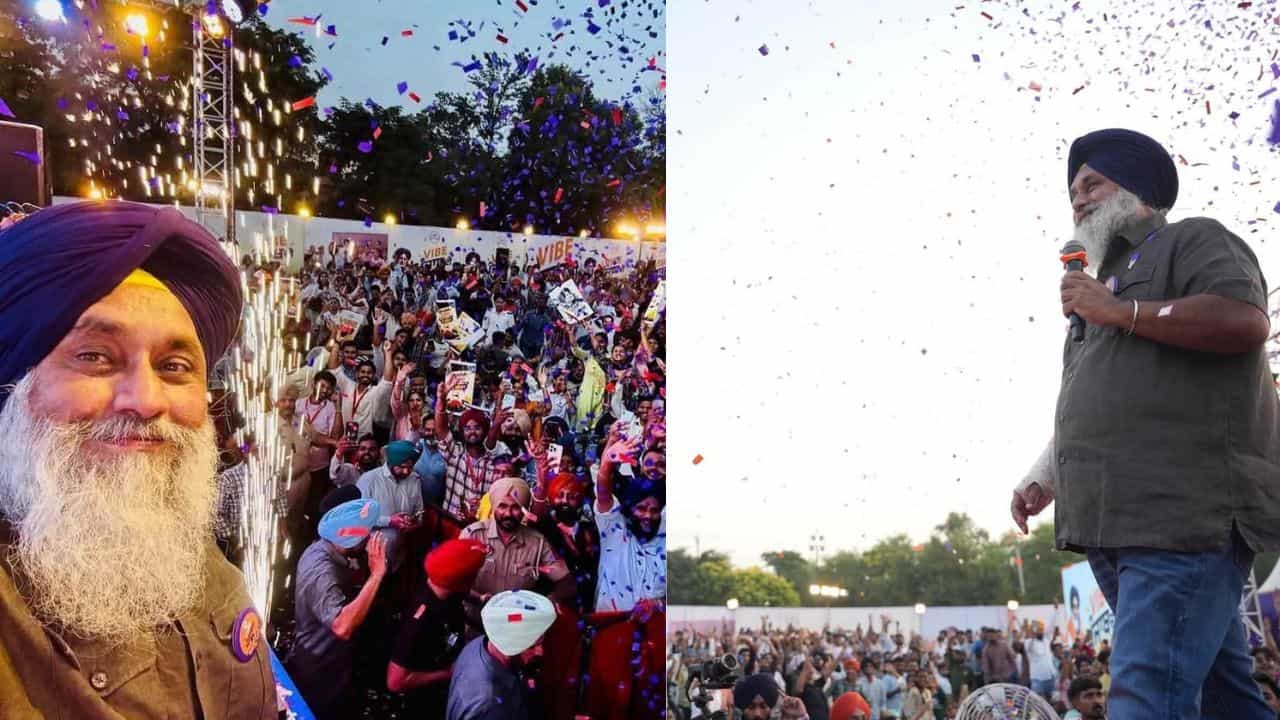 ਸੁਖਬੀਰ ਬਾਦਲ ਦਾ ਰੌਕ ਸਟਾਰ ਲੁੱਕ, ਪੀਜ਼ਾ-ਪਾਸਤਾ ਦੀਆਂ ਗੱਲਾਂ ਤੇ ਸੈਲਫ਼ੀਆਂ; 2027 ਚੋਣਾਂ ਤੋਂ ਪਹਿਲਾ Gen-Z ਤੇ ਫੋਕਸ ਸੁਖਬੀਰ ਬਾਦਲ ਦਾ ਰੌਕ ਸਟਾਰ ਲੁੱਕ, ਪੀਜ਼ਾ-ਪਾਸਤਾ ਦੀਆਂ ਗੱਲਾਂ ਤੇ ਸੈਲਫ਼ੀਆਂ; 2027 ਚੋਣਾਂ ਤੋਂ ਪਹਿਲਾ Gen-Z ਤੇ ਫੋਕਸ
