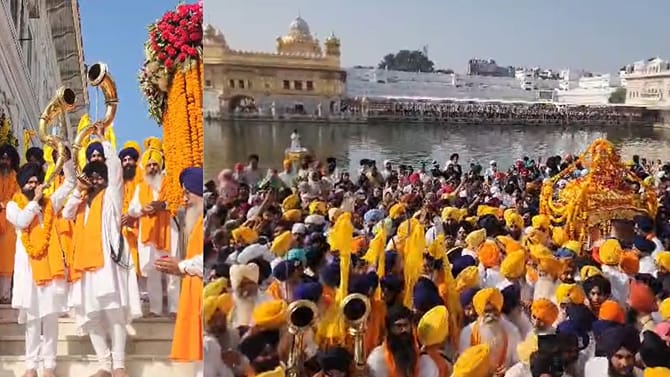 ਸ੍ਰੀ ਗੁਰੂ ਰਾਮਦਾਸ ਜੀ ਦਾ 492ਵਾਂ ਪ੍ਰਕਾਸ਼ ਪੁਰਬ ਸ਼ਰਧਾ ਨਾਲ ਮਨਾਇਆ, ਲੱਖਾਂ ਦੀ ਗਿਣਤੀ ਚ ਸੰਗਤਾਂ ਹੋਈਆਂ ਨਤਮਸਤਕ
