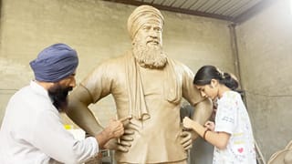 ਝੋਟੇ ਨੂੰ ਕਲਾਕਾਰ ਦੀ ਅਨੋਖੀ ਸ਼ਰਧਾਂਜਲੀ, ਤਿਆਰ ਕੀਤਾ 7 ਫੁੱਟ 3 ਇੰਚ ਦਾ ਬੁੱਤ