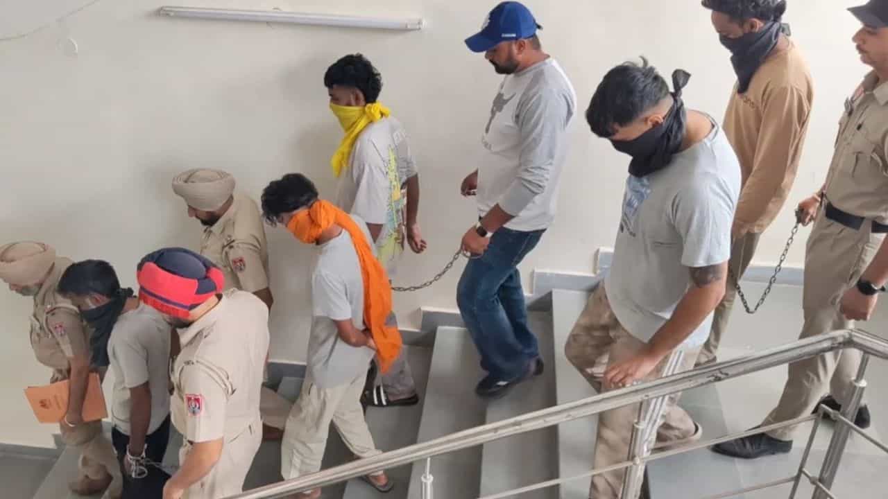 ਲੱਕੀ ਪਟਿਆਲ ਗੈਂਗ ਦੇ 5 ਮੈਂਬਰ ਹਥਿਆਰਾਂ ਸਮੇਤ ਗ੍ਰਿਫ਼ਤਾਰ, ਗੈਂਗਸਟਰ ਵੱਲੋਂ ਟਾਰਗੇਟ ਕਿਲਿੰਗ ਦੇ ਦਿੱਤੇ ਗਏ ਸਨ ਨਿਰਦੇਸ਼