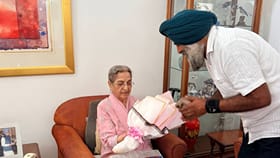 ਦਿੱਲੀ ਪਹੁੰਚੇ ਪਰਗਟ ਸਿੰਘ, ਡਾ. ਮਨਮੋਹਨ ਸਿੰਘ ਦੀ ਪਤਨੀ ਤੋਂ ਲਿਆ ਆਸ਼ੀਰਵਾਦ