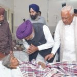 ਸੰਗਰੂਰ ਸੜਕ ਹਾਦਸਾ: ਹਰਪਾਲ ਚੀਮਾ ਤੇ ਬਰਿੰਦਰ ਗੋਇਲ ਨੇ ਪੀੜਤ ਪਰਿਵਾਰਾਂ ਨਾਲ ਕੀਤੀ ਮੁਲਾਕਾਤ