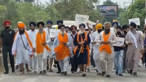 ਝੋਟਾ ਕਤਲ ਮਾਮਲੇ ਦੇ ਵਿਰੋਧ ਚ ਨਵਾਂਸ਼ਹਿਰ ਚ ਰੋਸ ਮਾਰਚ, ਚੌਕ ਤੇ ਦਿੱਤਾ ਧਰਨਾ